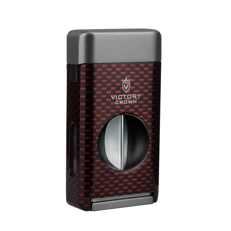 三合一雪茄剪打火机雪茄托多功能一体雪茄剪刀V型便携式雪茄专用