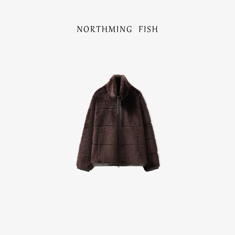 NorthMing fish「百穿不厌」极简老钱 保暖且时髦的羊皮革外套