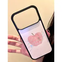 适用苹果iphone17promax简约油画水果16pro创意15韩系14ins手机壳
