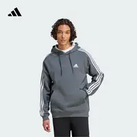 流光风 阿迪达斯官方 休闲加绒加厚连帽卫衣套头衫男款秋冬IJ6475