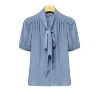 夏季新品！女士短袖洋气减龄时尚小衫F697