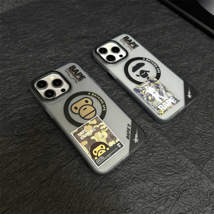 猿人磁吸潮牌手机壳适用iPhone16promax苹果15肤感磨砂14防摔13壳