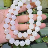 颈饰未镶嵌和田玉羊脂白玉卡12项链3800