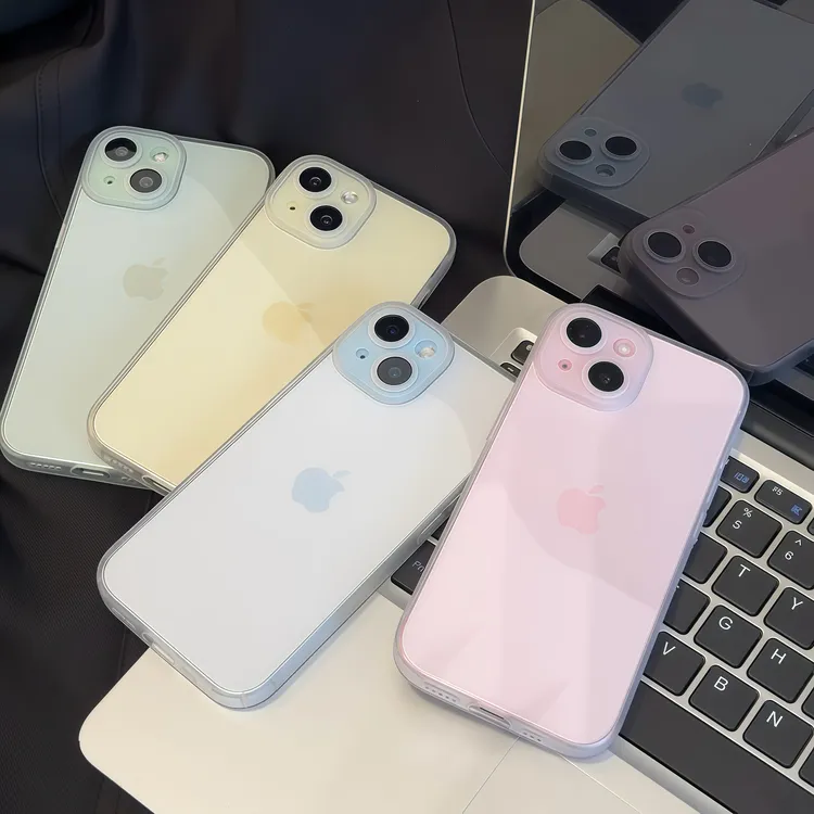 BANCA高级透明肤感适用iPhone17/16promax手机壳15/14全包镜头13