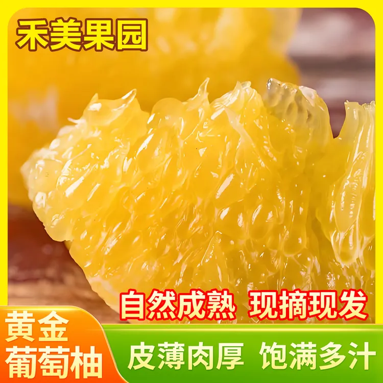 当季头茬爆汁翡翠青柚绿宝石青皮葡萄柚子黄肉蜜柚新鲜孕妇水果