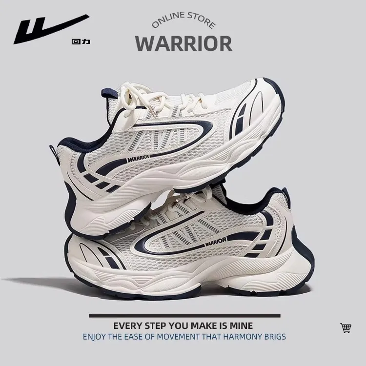 回力女鞋老爹鞋女2025新款秋季厚底增高休闲鞋潮流百搭透气运动鞋