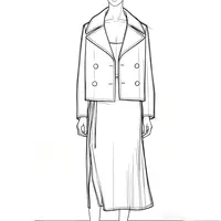 【Montendre】秋冬新款 V 翻领百搭气质羊毛混纺保暖毛呢外套大衣女