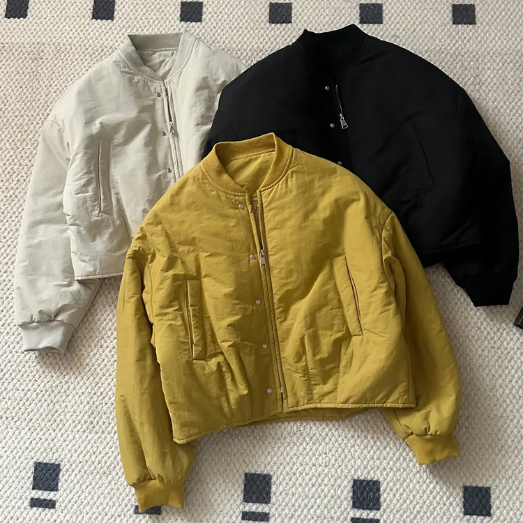 【米可家】100g加厚棒球领棉服外套8120-1