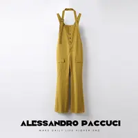 【孤品特价不退换】洛哥20903 X小众设计感显瘦背带裤百搭休闲长裤