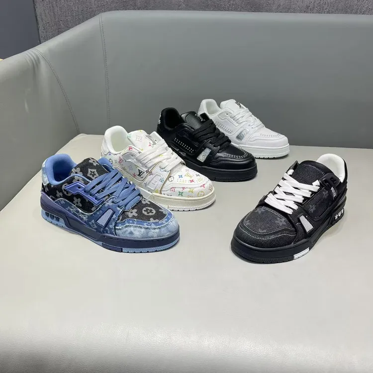 2024网红爆款～新款潮流时尚百搭男鞋低帮鞋子秋季运动鞋潮鞋男士