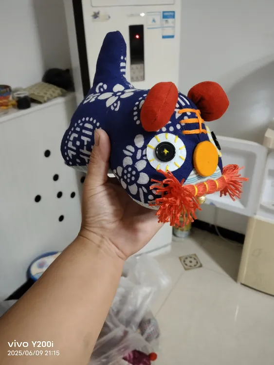 挑花布制作的纯棉老虎布制品