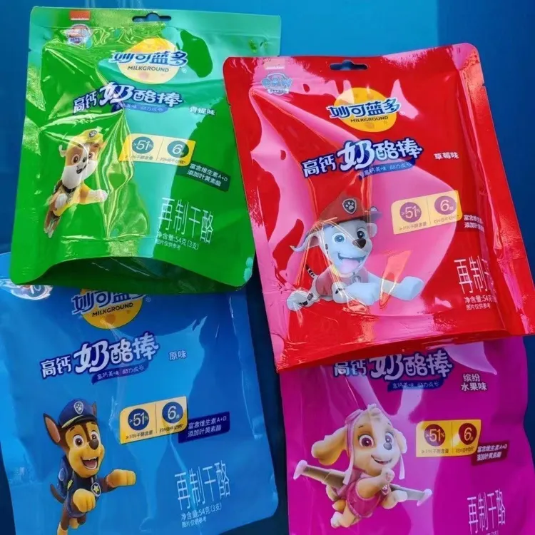 妙可蓝多汪汪队奶酪棒常温儿童健康营养零食休闲零食散装