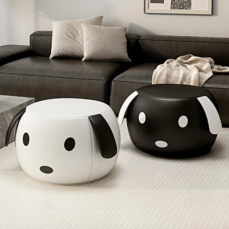 小凳子家用矮凳创意小板凳儿童坐墩结实耐用可移动飞天猪坐骑凳子