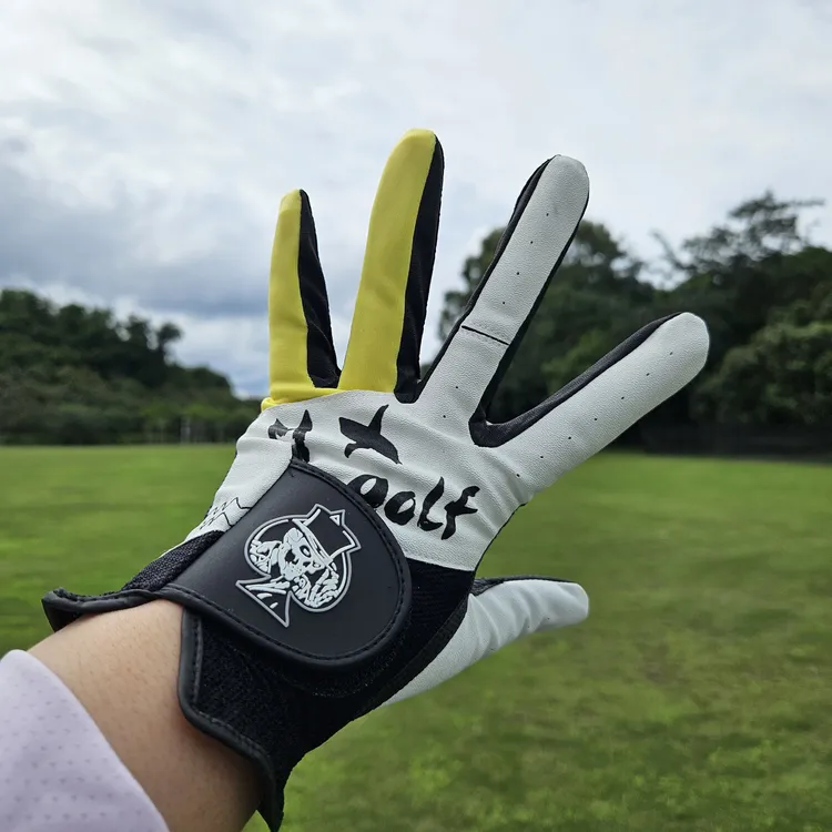 清货库存迈克尔 杰克逊骷髅头纪念版高尔夫手套男士