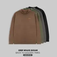 冬季重磅锁温保暖双面绒精致字母刺绣百搭中领打底卫衣25410#4028