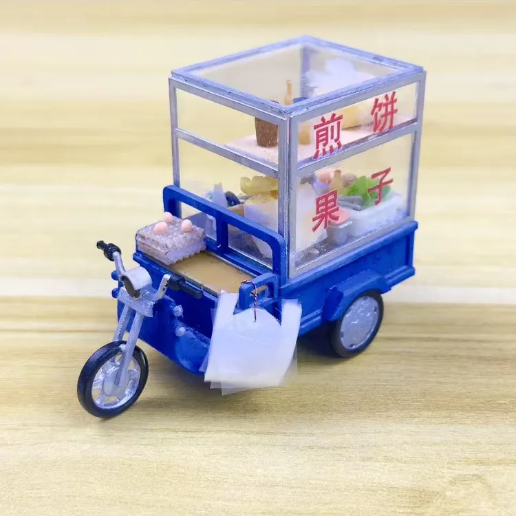 老北京物件煎饼果子铜锅涮肉卤煮火烧手工文创纪念品冰箱贴
