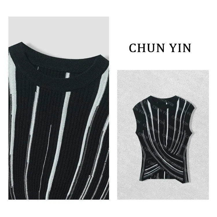 大雨【松弛条纹】韩版时尚百搭显瘦上衣34239