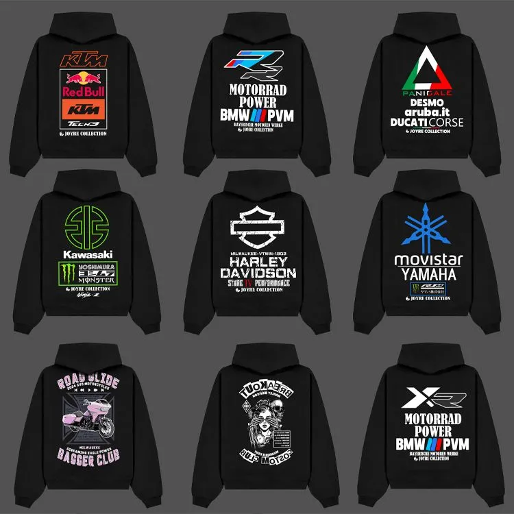 【加绒连帽卫衣】JOYRE骓伊迹超级小饼干原创机车服装达人合集