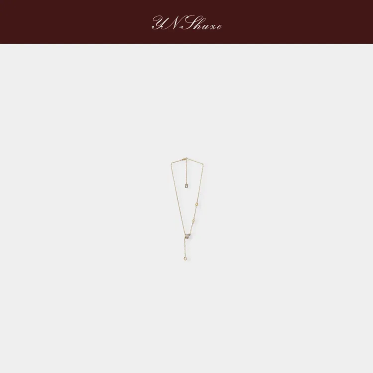 铜合金贝壳项链 YN-SHUZE日韩风金色项坠 SZ-YNB-X028911F