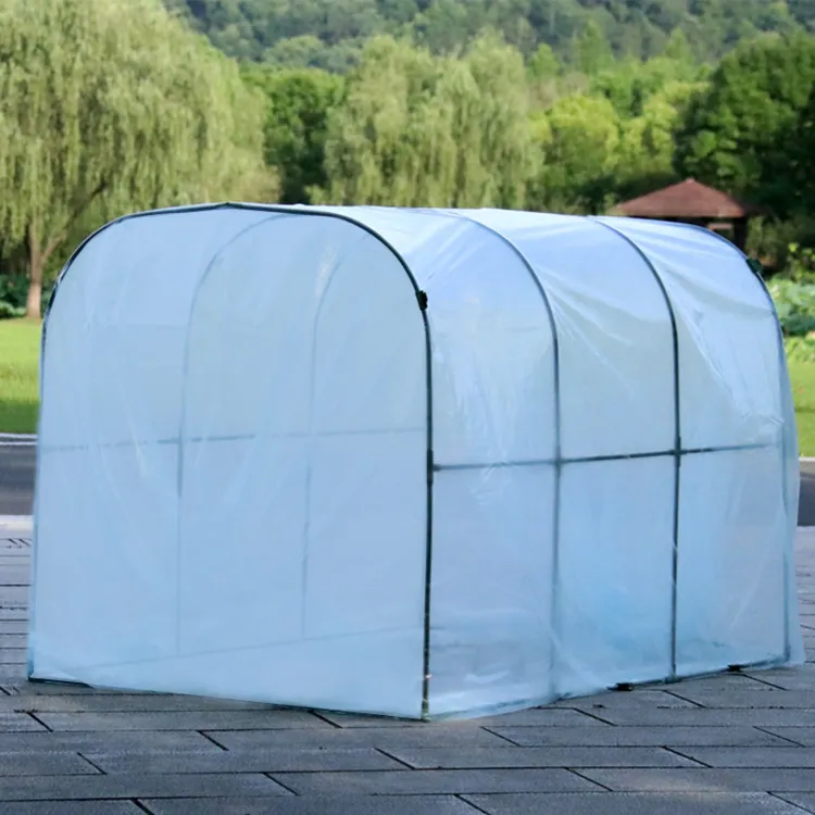 阳台庭院蔬菜防冻暖棚方形组装冬季植物保温室外花房暖房厂家直销