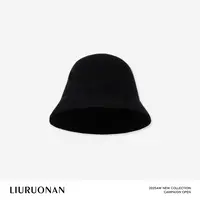 LIURUONAN | 9.28四周年 100%澳洲羊毛素色简约仿毡水桶帽盆帽