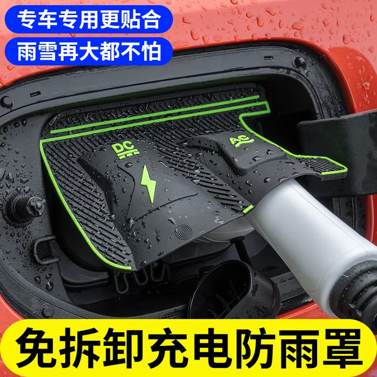 新能源汽车充电枪防雨罩专车专用充电防护罩挡雨水冰防漏电防水罩