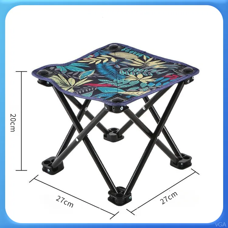 便携式折叠小椅子折叠马扎迷你凳子钓鱼凳旅游休闲凳定制露营mx