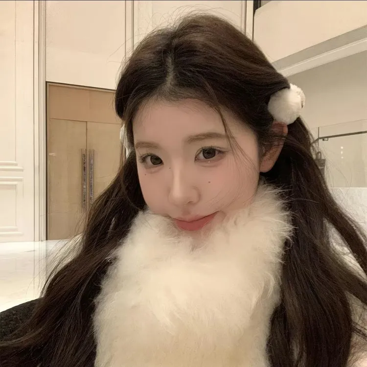 秋冬毛绒毛球发夹侧边刘海夹小抓夹创意小众创意发卡2025新款发饰
