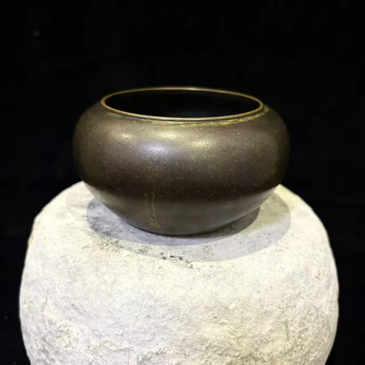 孙氏铜炉艺术馆钵式炉宣德炉传统仿古手工工艺铸造纯铜
