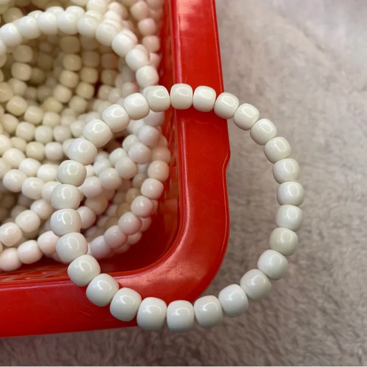 天然原生态精工白玉菩提（非菩提根）暴力归圆男女文玩手串单