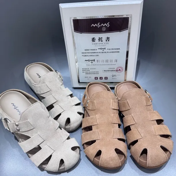 玛莎玛索219-108福利博肯凉拖38码