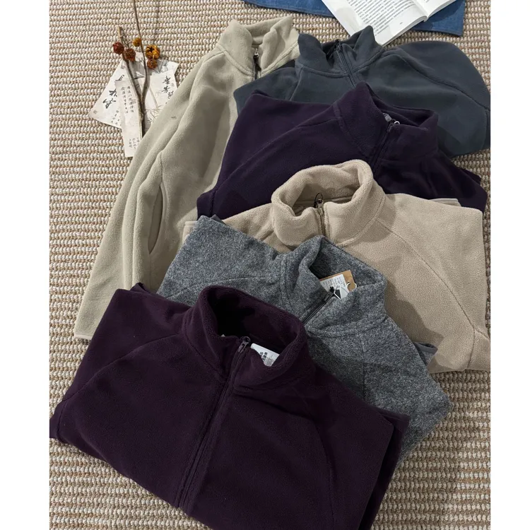 WT203秋冬新款休闲保暖开衫外套