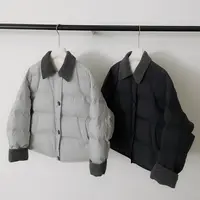 SUSU•【霓虹甜心】韩系拼接羊毛羽绒服19607