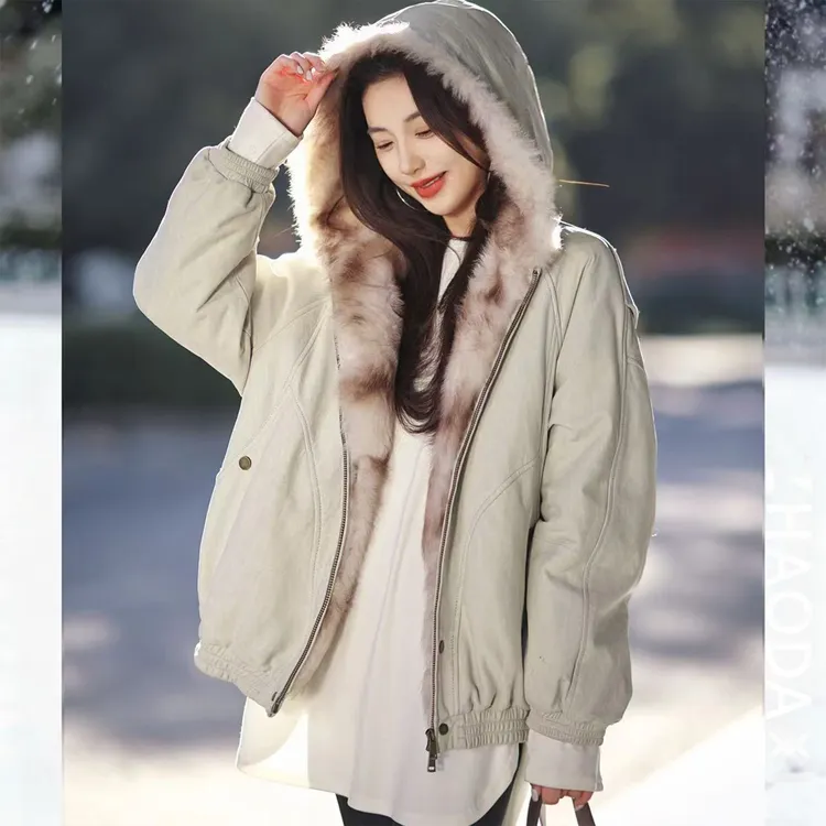 【赵大喜】克林顿.皮骆驼派克 | 进口胎牛皮/托卡羊毛/100骆驼