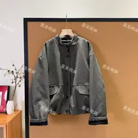 喜樂  2025立领碎花花边袖夹棉棉服外套早冬季新款时尚百搭女士