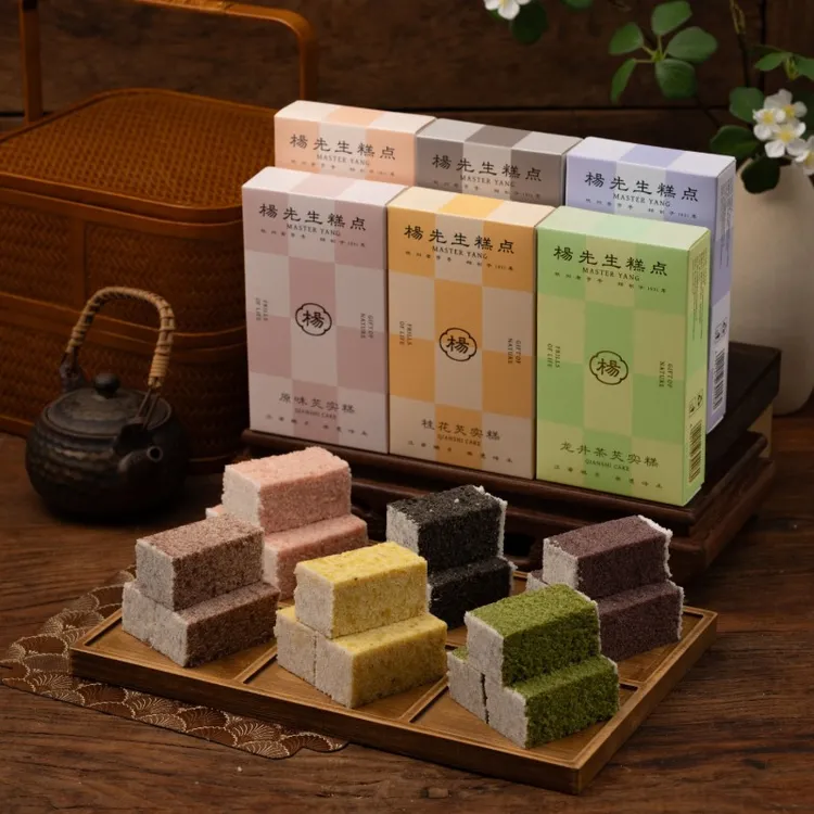 杨先生多口味芡实八珍糕中式点心健康食品糕点夜宵零食东方糕点