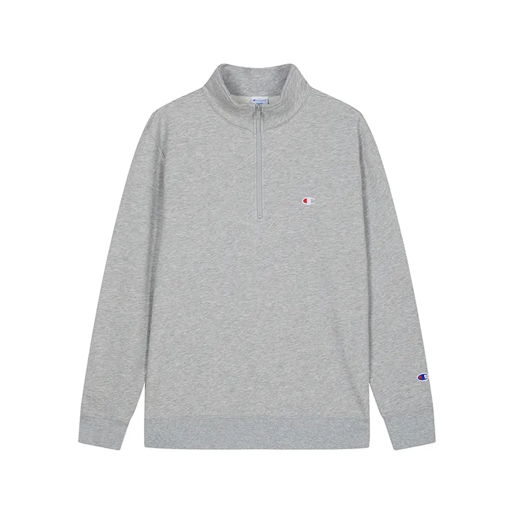 Champion【琥珀流光】冠军25新款半拉链翻领卫衣百搭立领U5CSWJM001