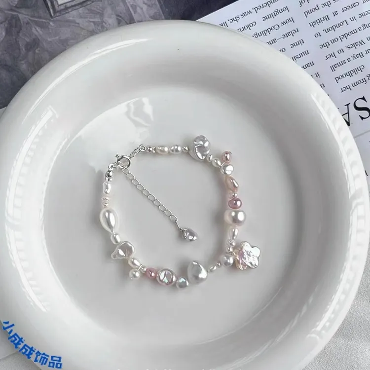 铜合金项链 简约风不规则星星锁骨链设计感高级感女时来运转项链 