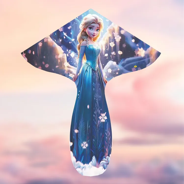 2024年新款风筝微风易飞手持成人女孩潍坊儿童孩子大型高档美人鱼