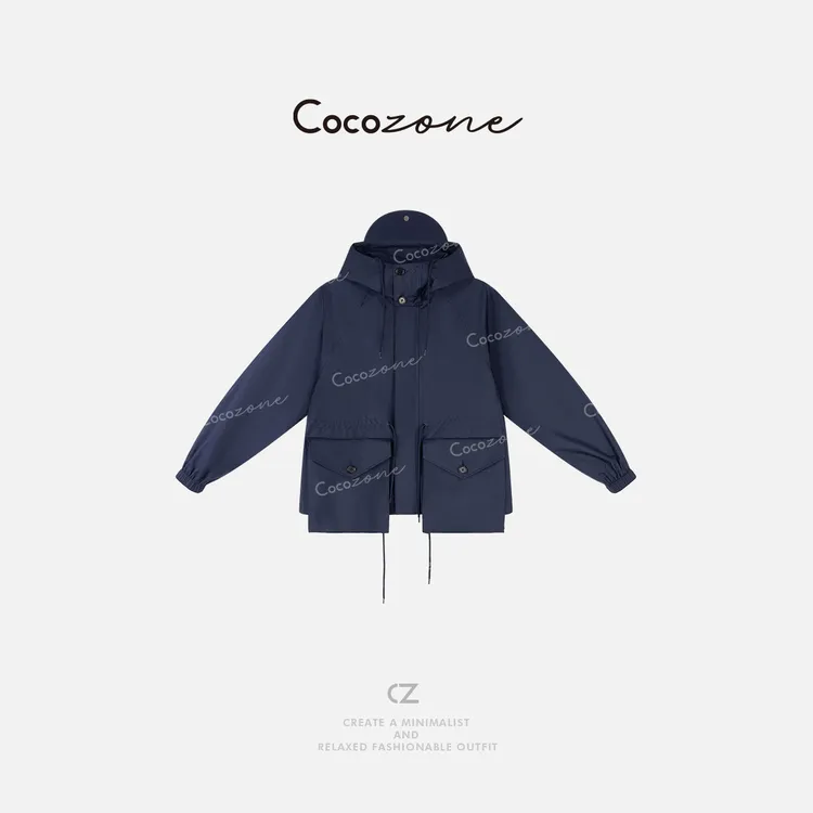 COCO ZONE刘一一  “徒山冲锋”户外工装外套 CD1A1159