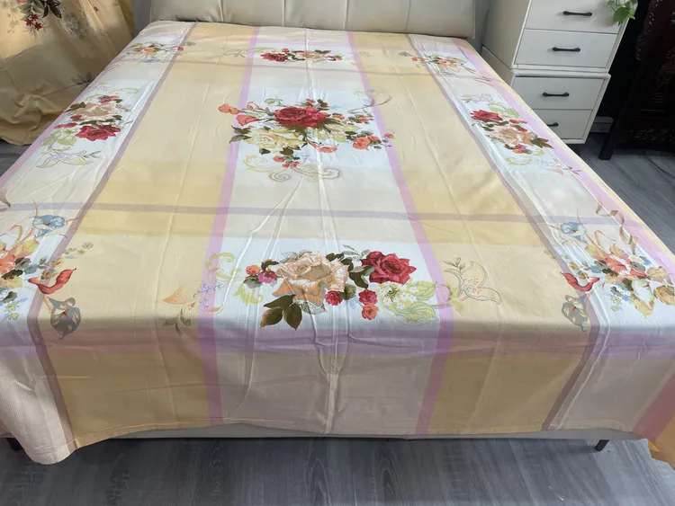 全新老床单纯棉厚实未下水收藏自用