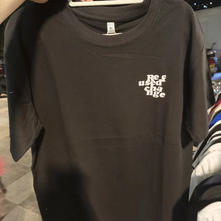 常规款夏季短袖刺绣基础大众T恤半袖宽松印花上衣户外