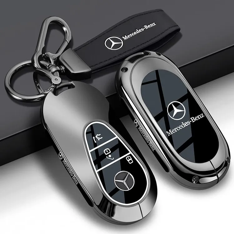 25款奔驰c260l钥匙套男新e300l豪华glc300l/260车c200l壳扣高级感