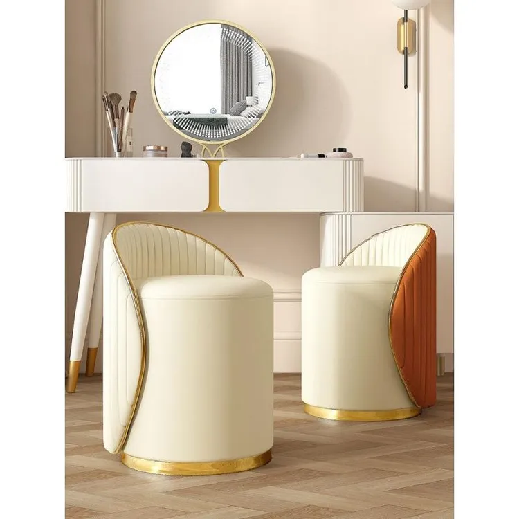 九牧王轻奢小户型梳妆凳简约家用化妆凳子化妆凳带储物化妆椅子in