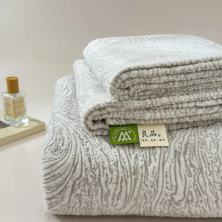 简约家用款雕花绒秋冬季床单单件加绒加厚毛毯冬天牛奶绒宿舍被单