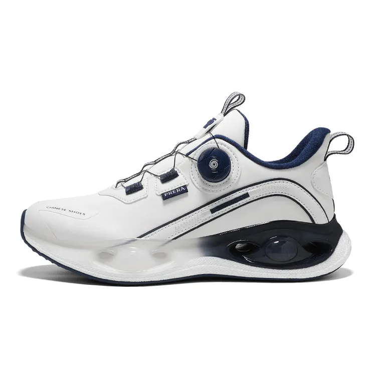 2025新款秋冬皮面复古旋钮扣休闲鞋潮流舒适轻奢百搭透气运动鞋