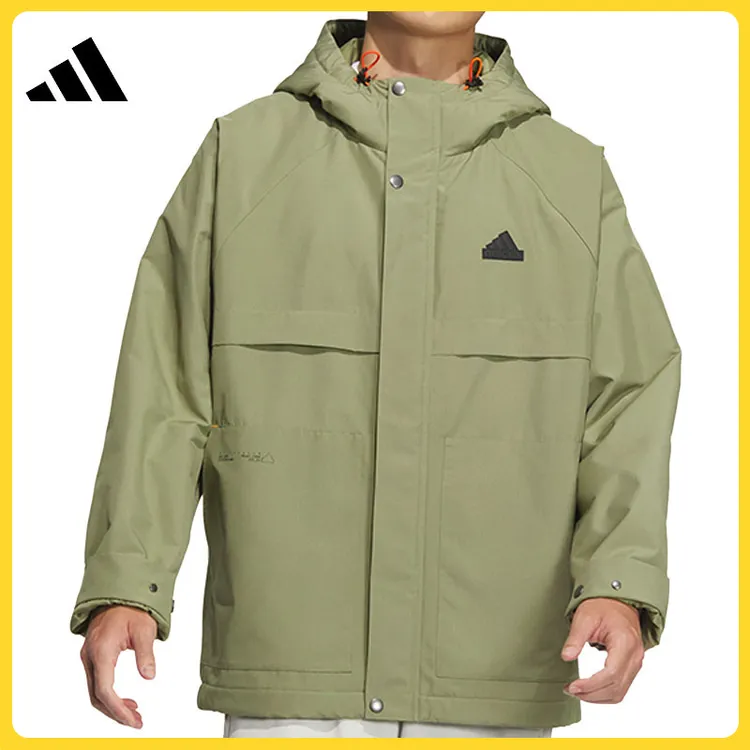 【滔搏运动】adidas阿迪男子休闲外套TH WARM JKT梭织外套JI6842