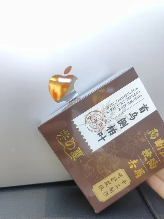 井夏首乌侧柏叶洗头皂