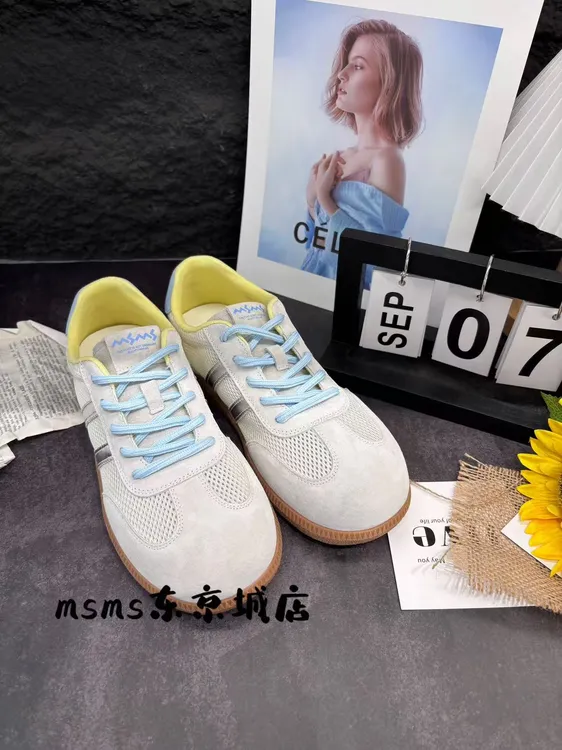 玛莎玛索夏季新款德训鞋