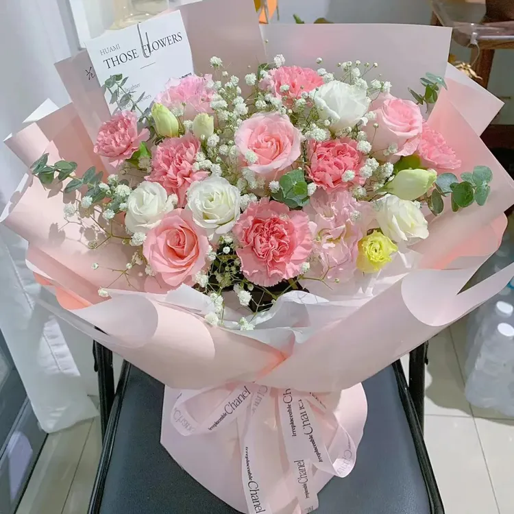 38女神节鲜花速递送妈妈长辈老师高级礼物同城配送小时达1-3小时